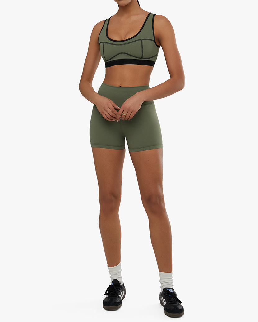 Scoop Neck Silhouette Bra