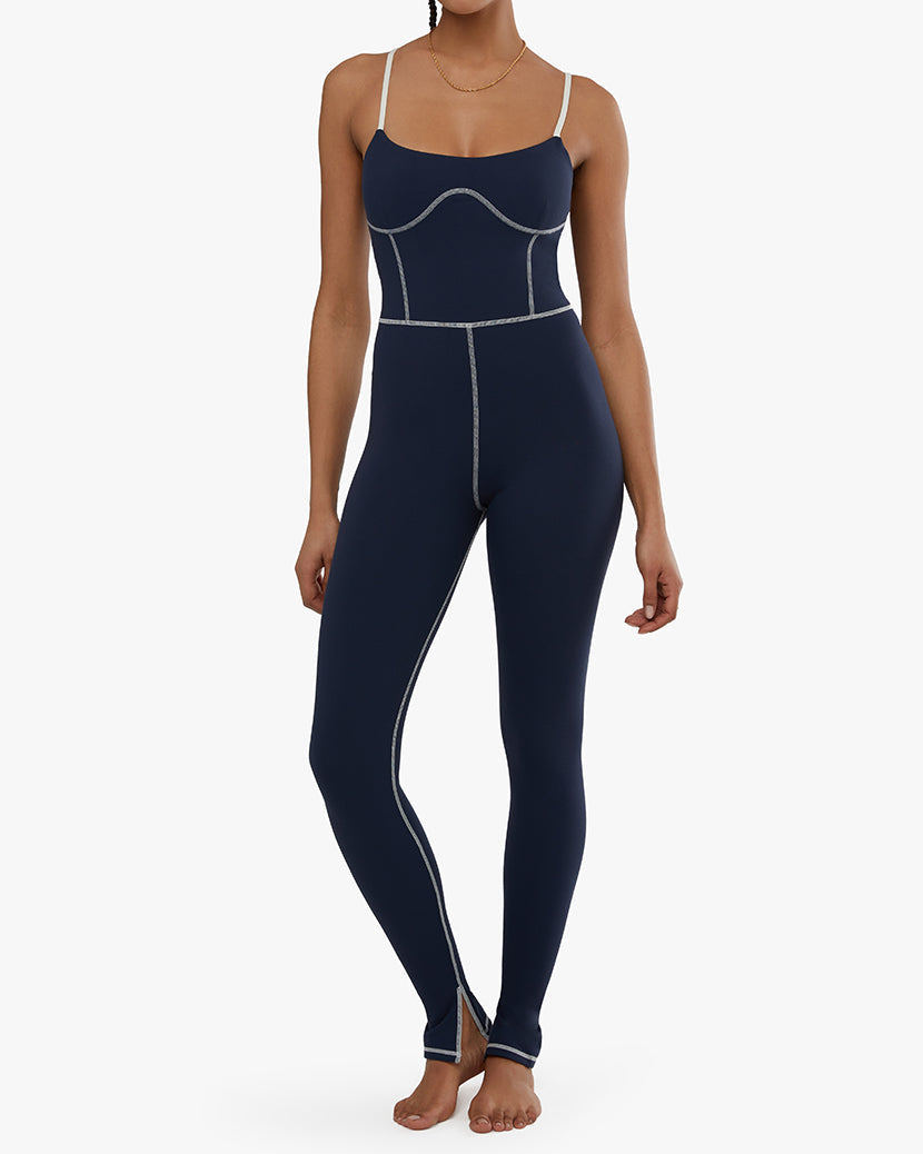 Silhouette Ankle Flare Jumpsuit