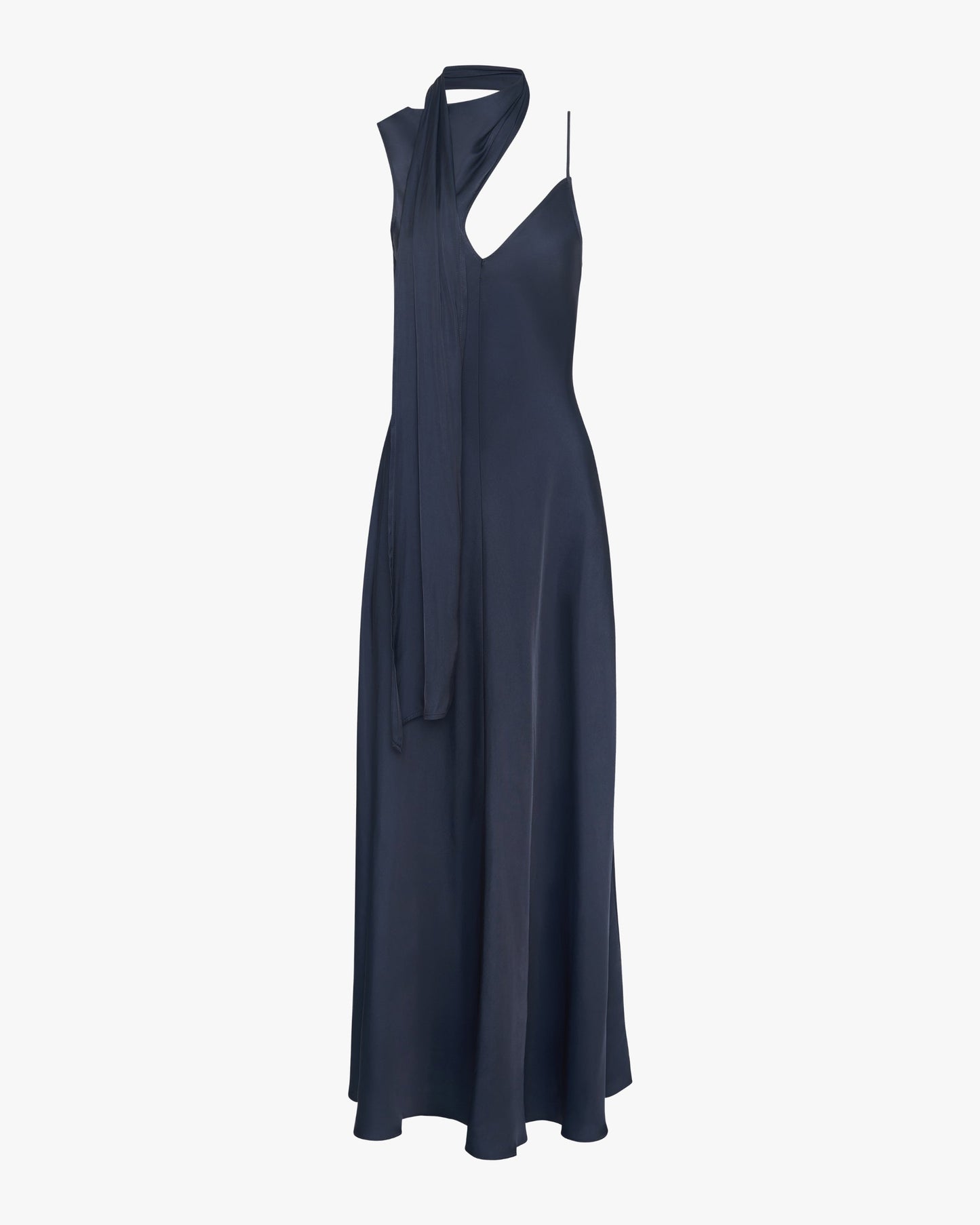 Wrap Neck Slip Dress