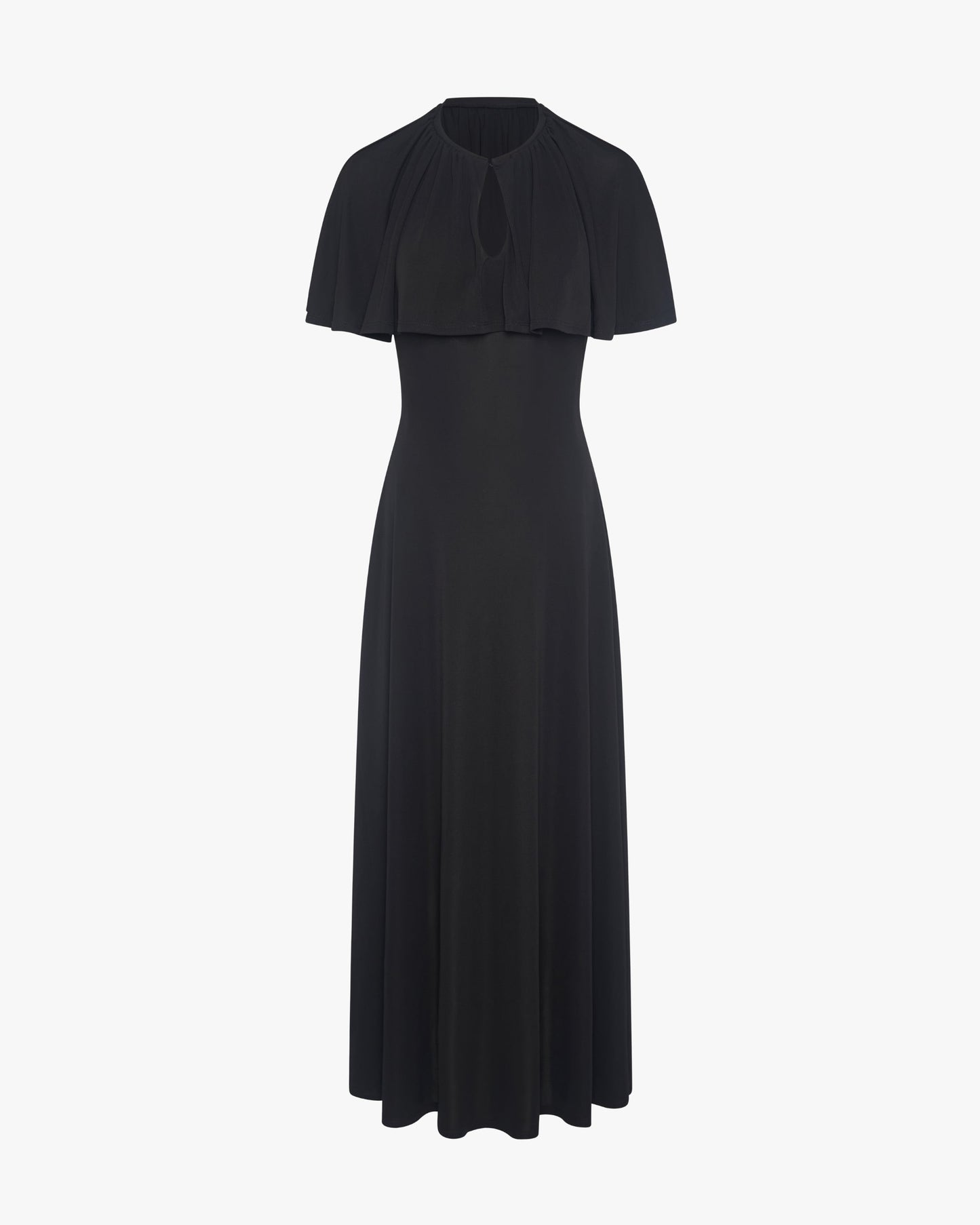 Cape Midi Dress