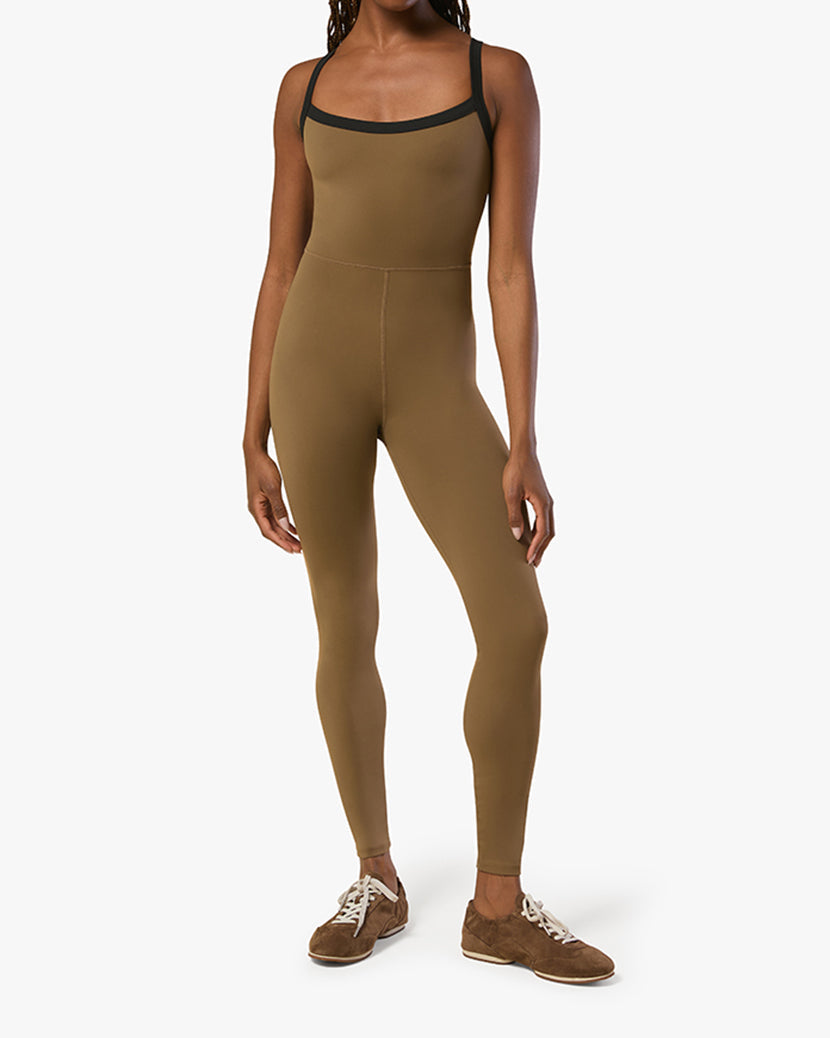 Contrast Strap Jumpsuit