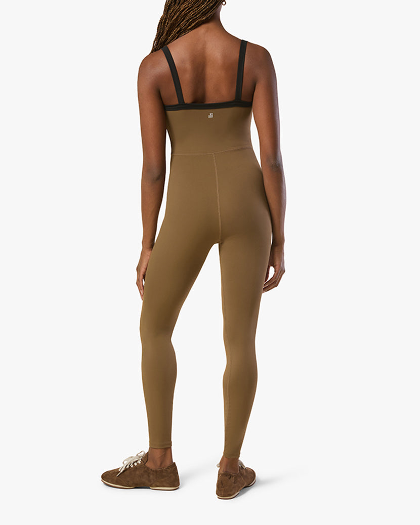 Contrast Strap Jumpsuit