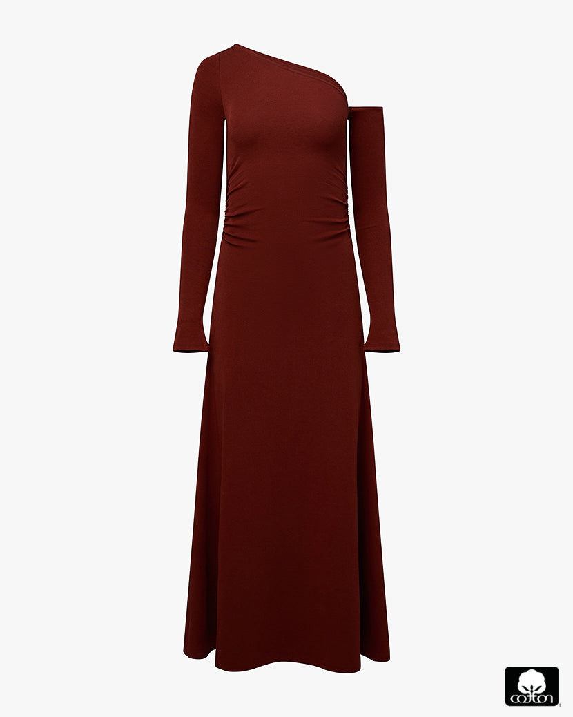 Long Sleeve Off Shoulder Dress