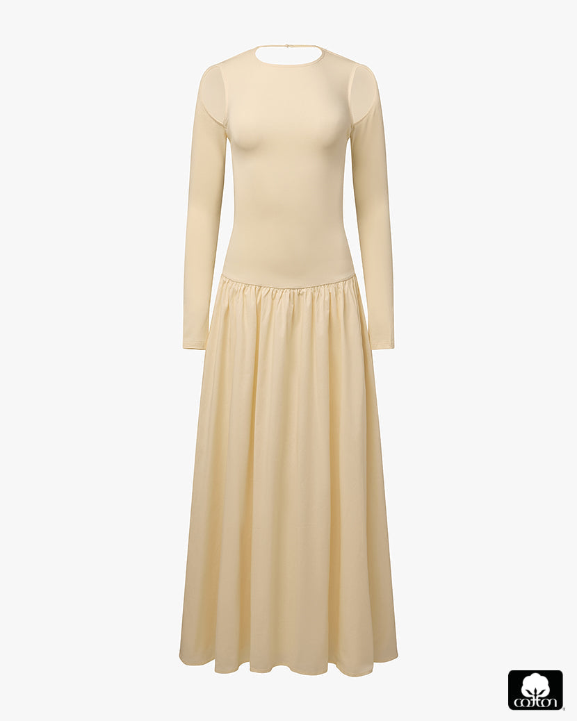 Drop Waist Maxi Dress