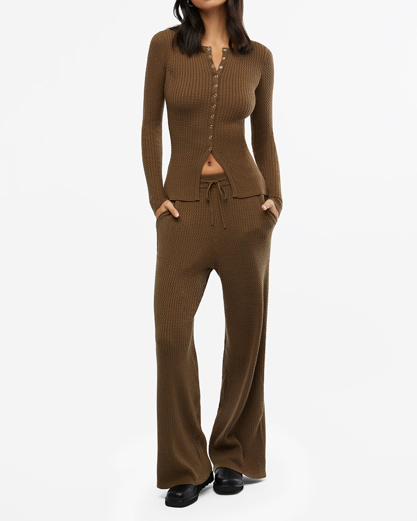 Pull On Straight Leg Pant