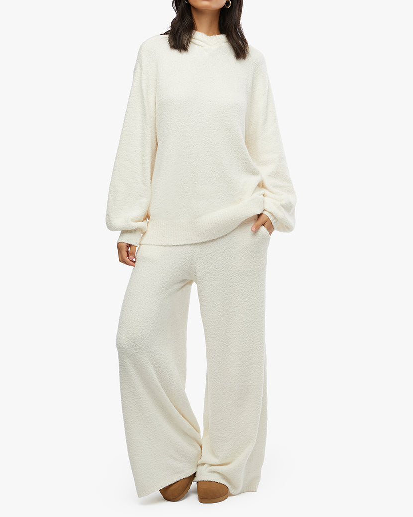 Wide Leg Pull On Pant