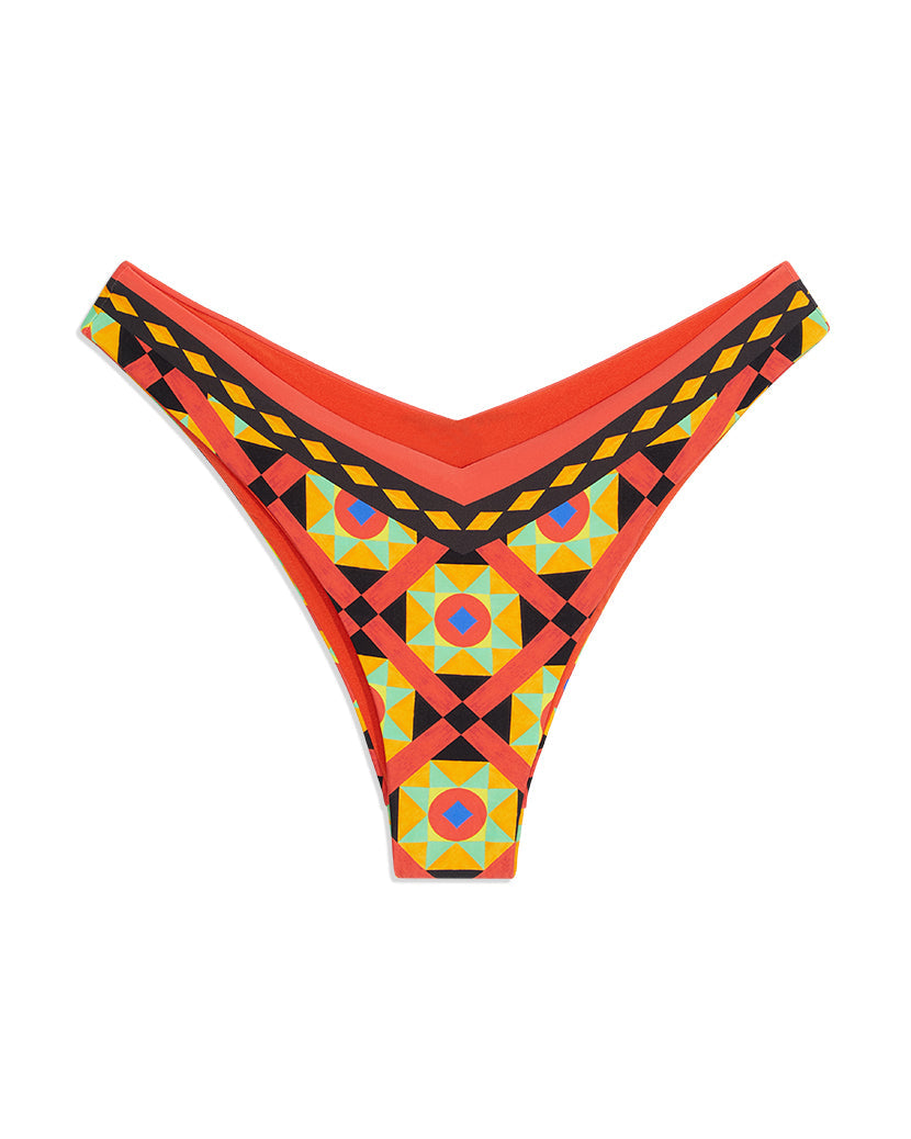 Delilah Mosaic Bikini Bottom