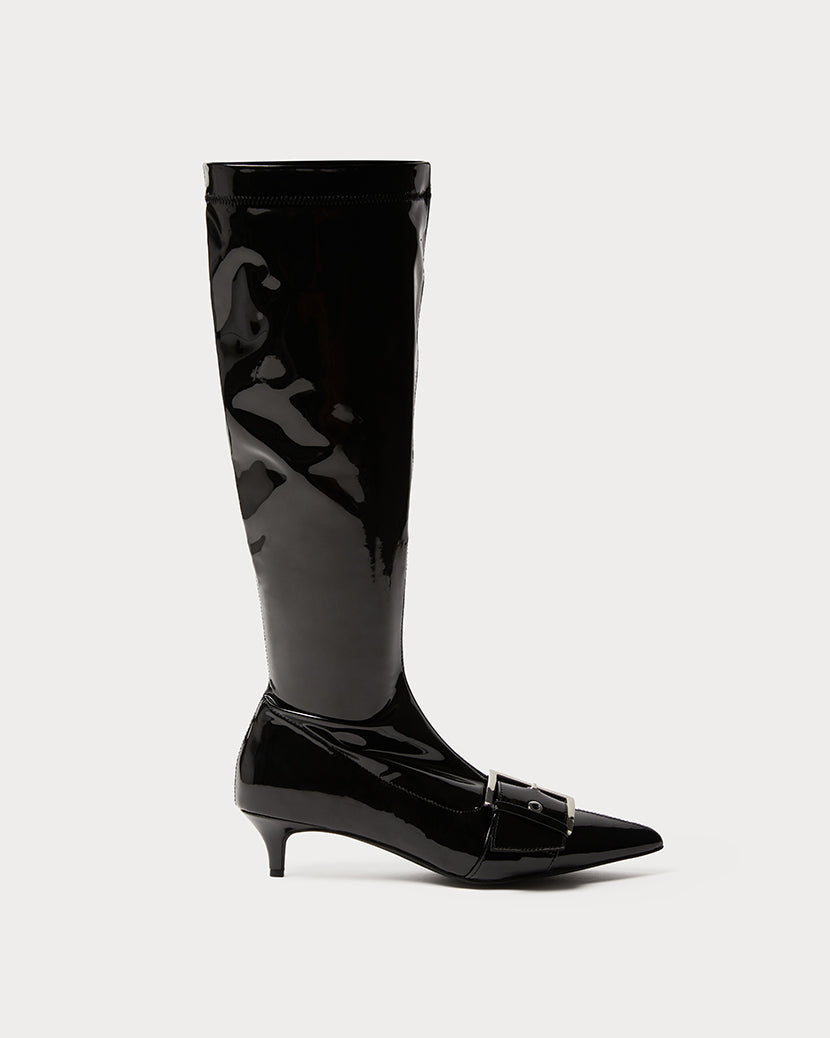 Knee High Buckle Boot