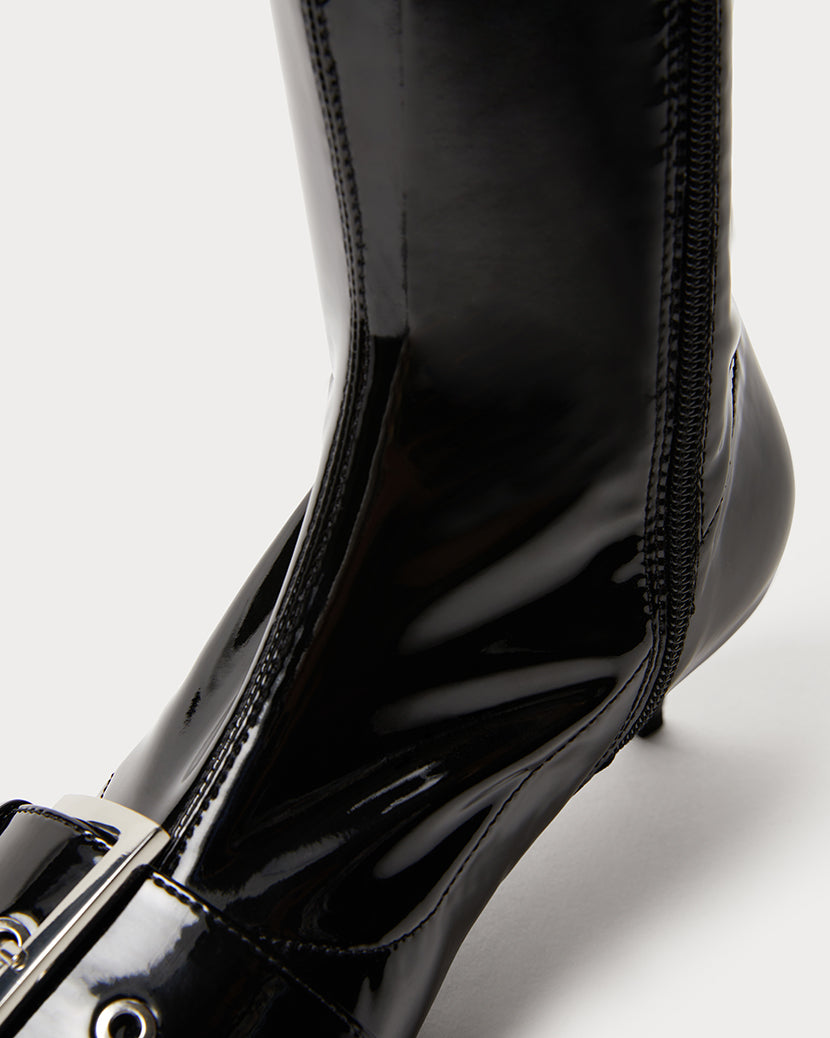 Knee High Buckle Boot