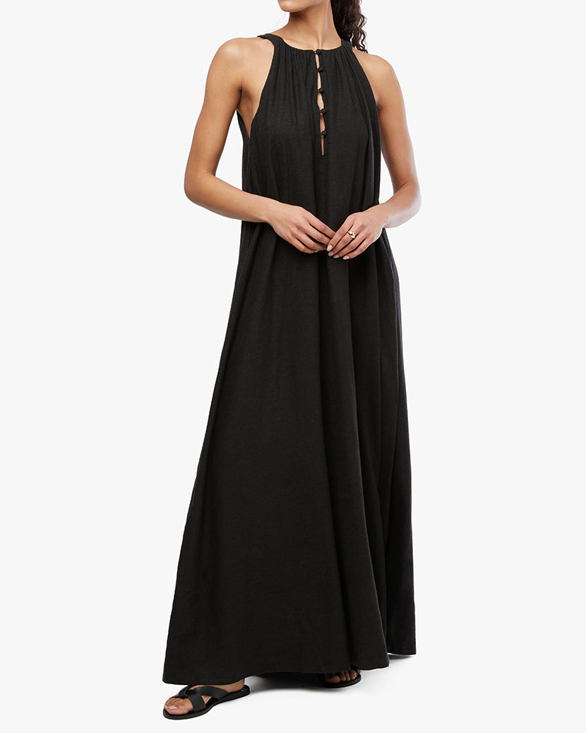 Flowy A-line Maxi Dress