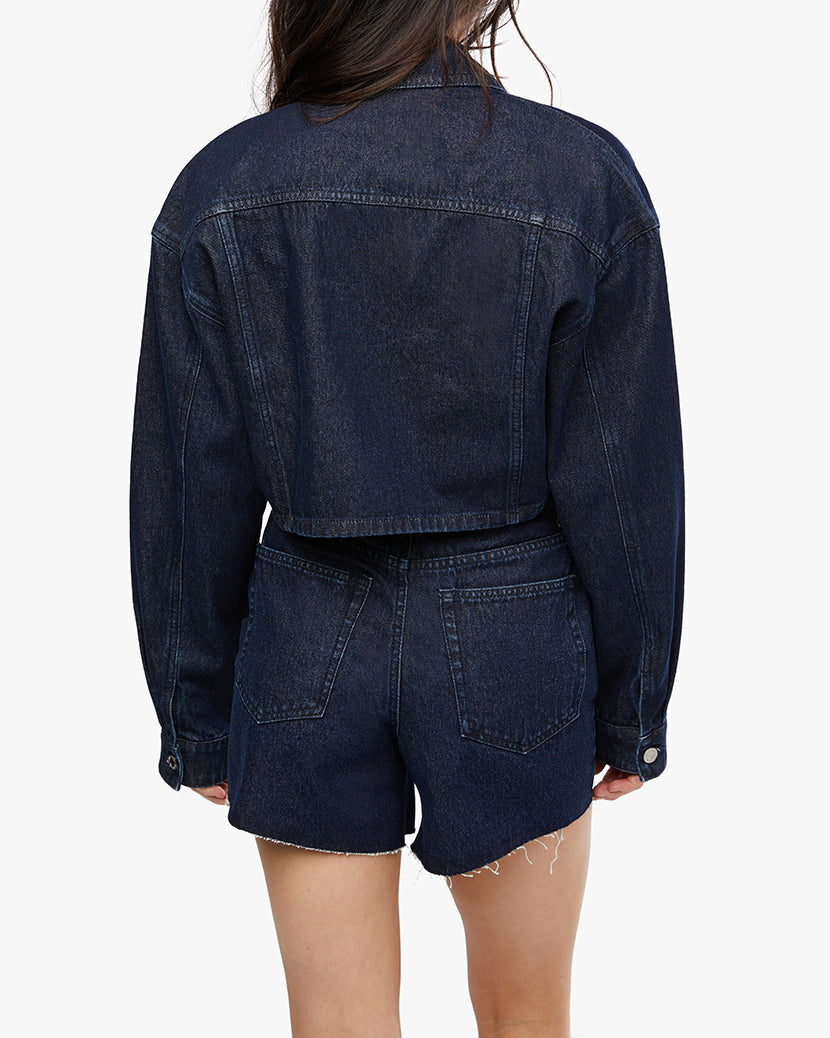 Cropped Denim Jacket