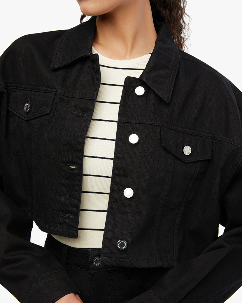 Cropped Denim Jacket