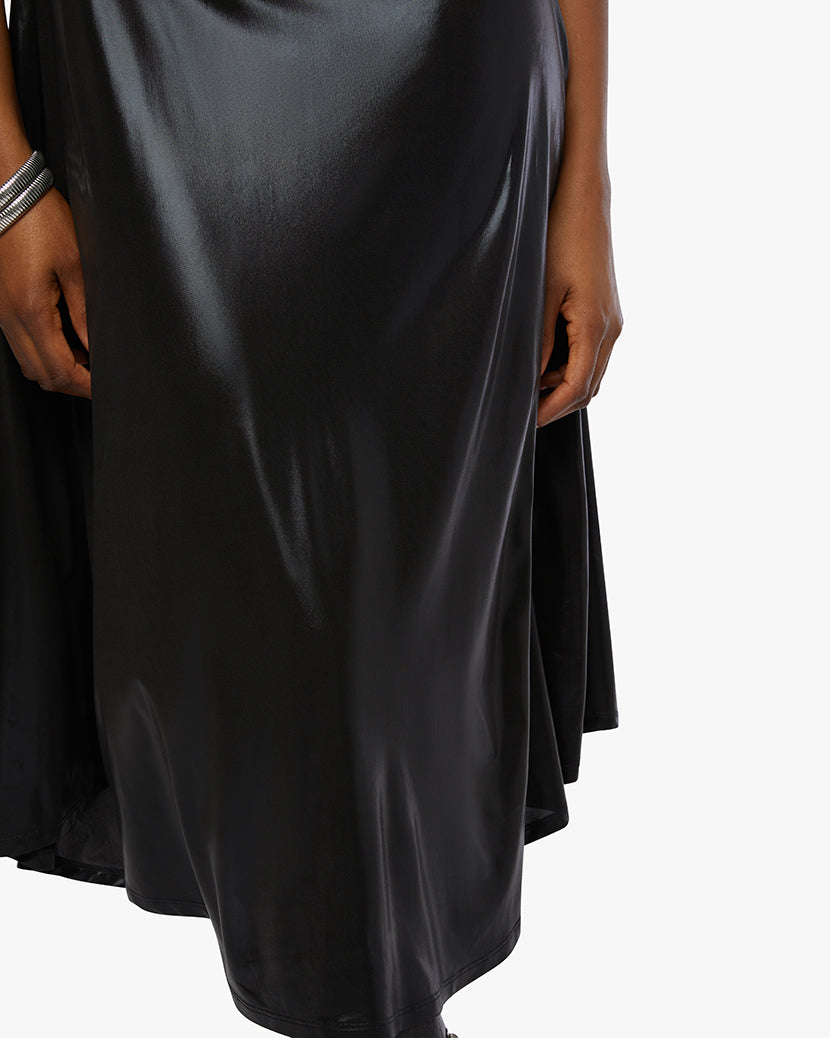 Belt Bodice Midi Dress