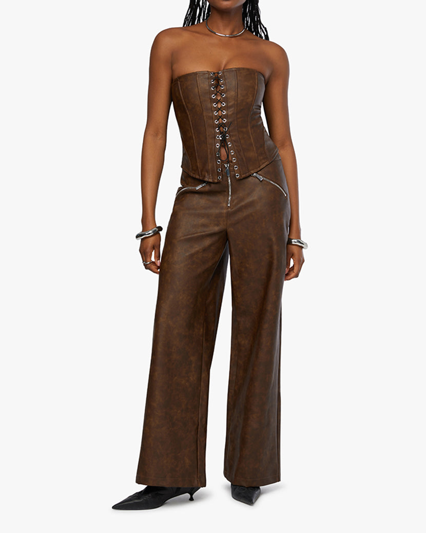Zipper Fly Pant