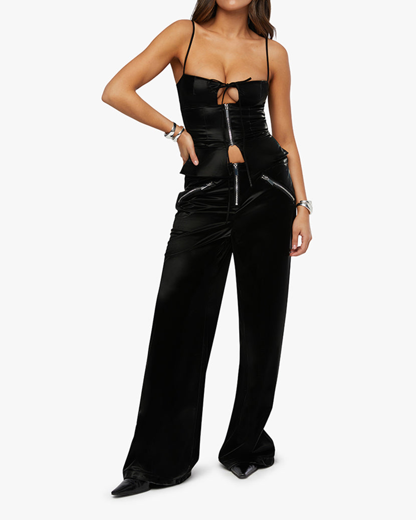 Zipper Fly Pant