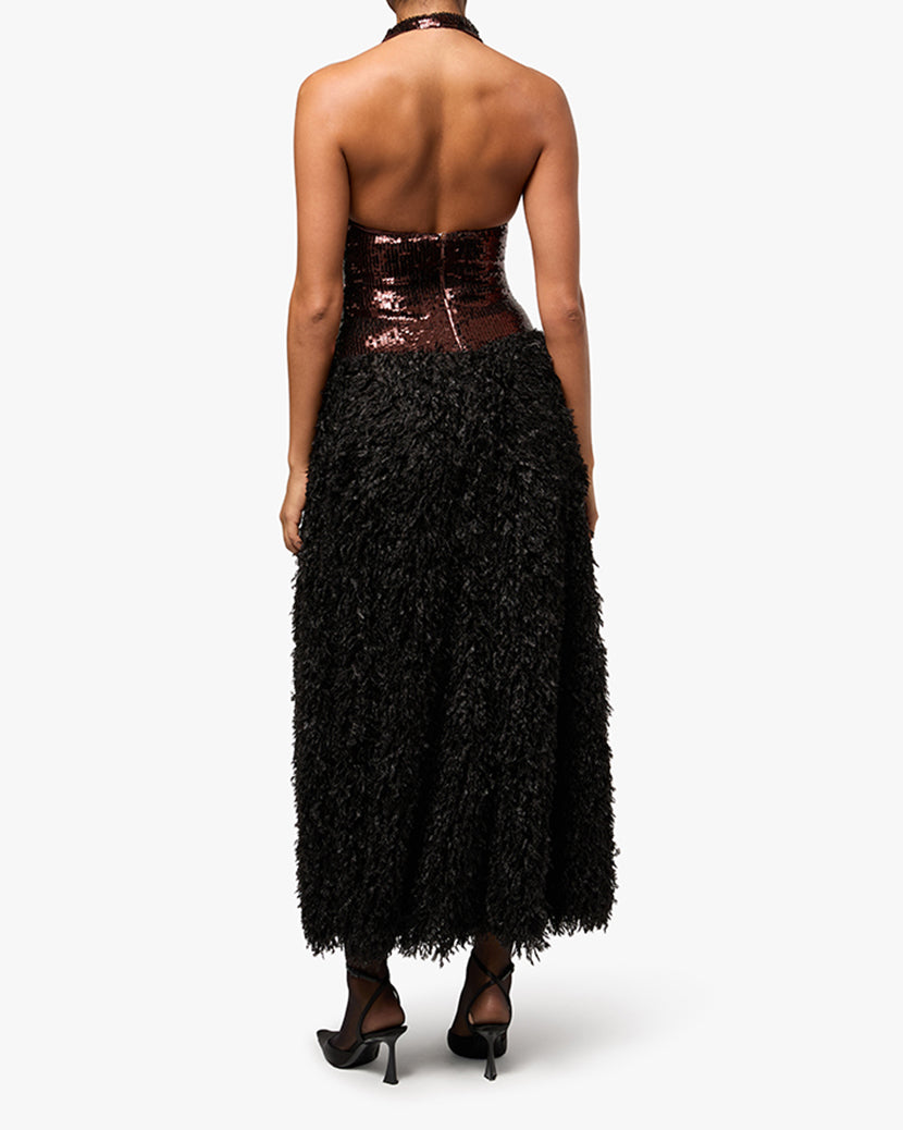 Halter Midi Dress