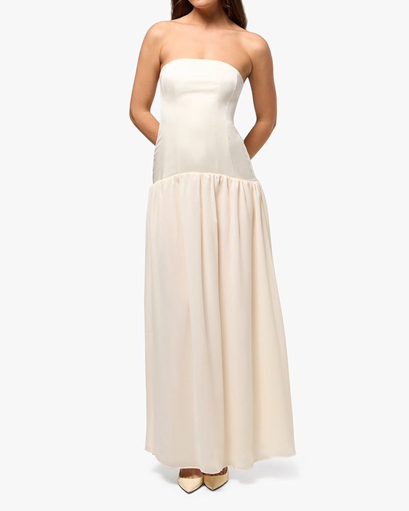 Strapless Corset Gown