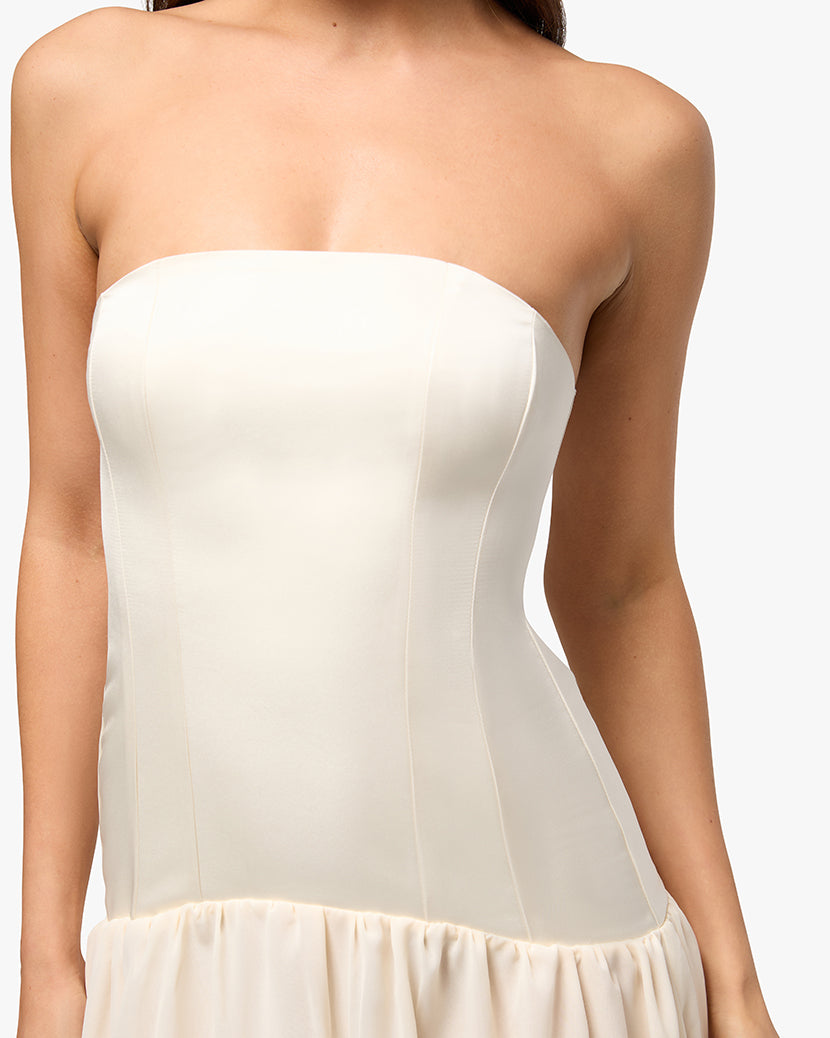 Strapless Corset Gown