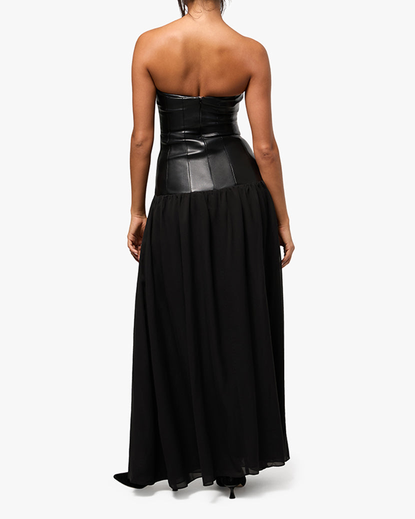 Strapless Corset Gown