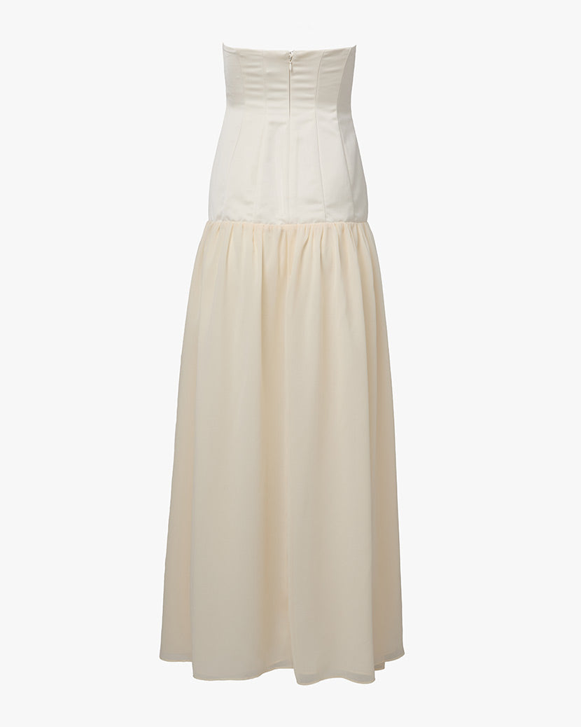 Strapless Corset Gown