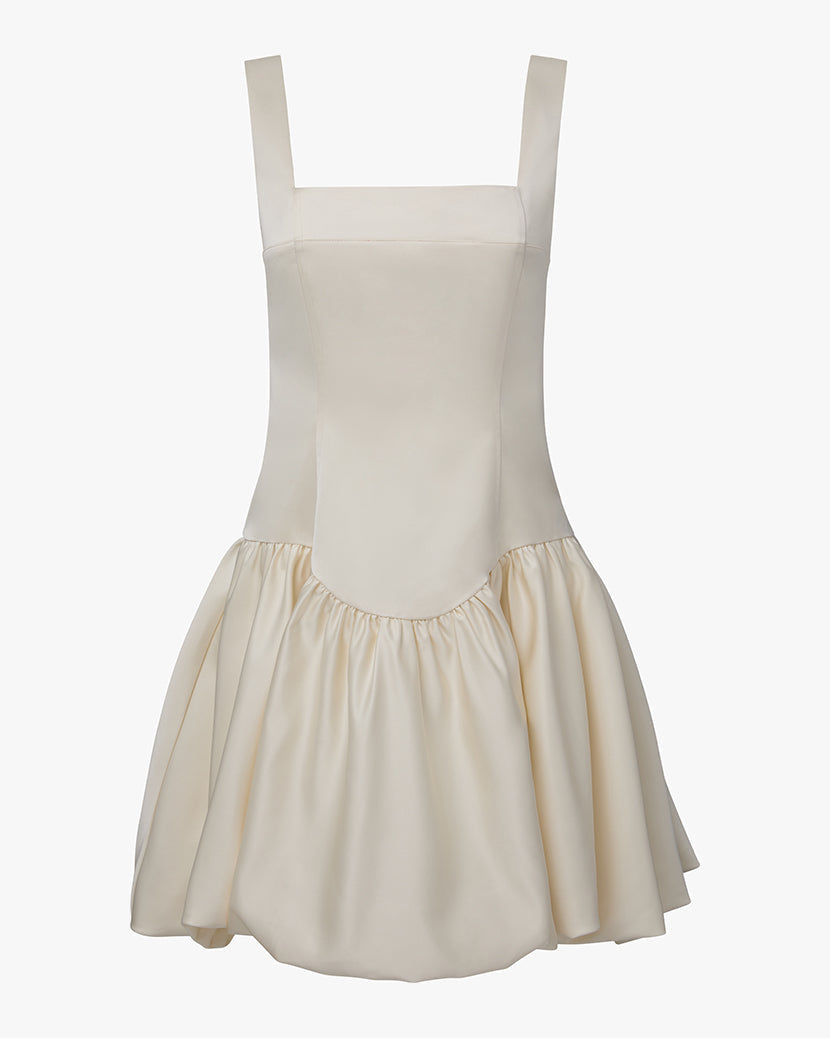 Bubble Skirt Corset Mini Dress