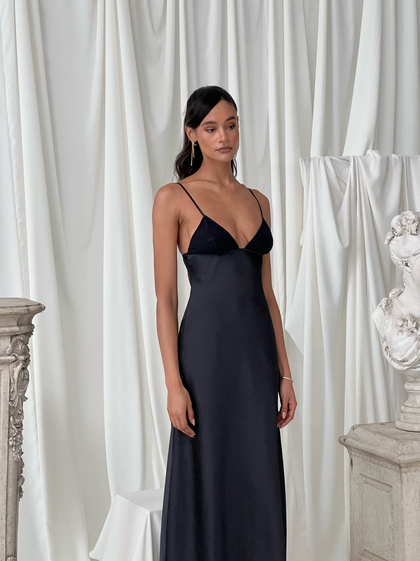 Lace Cup Slip Dress