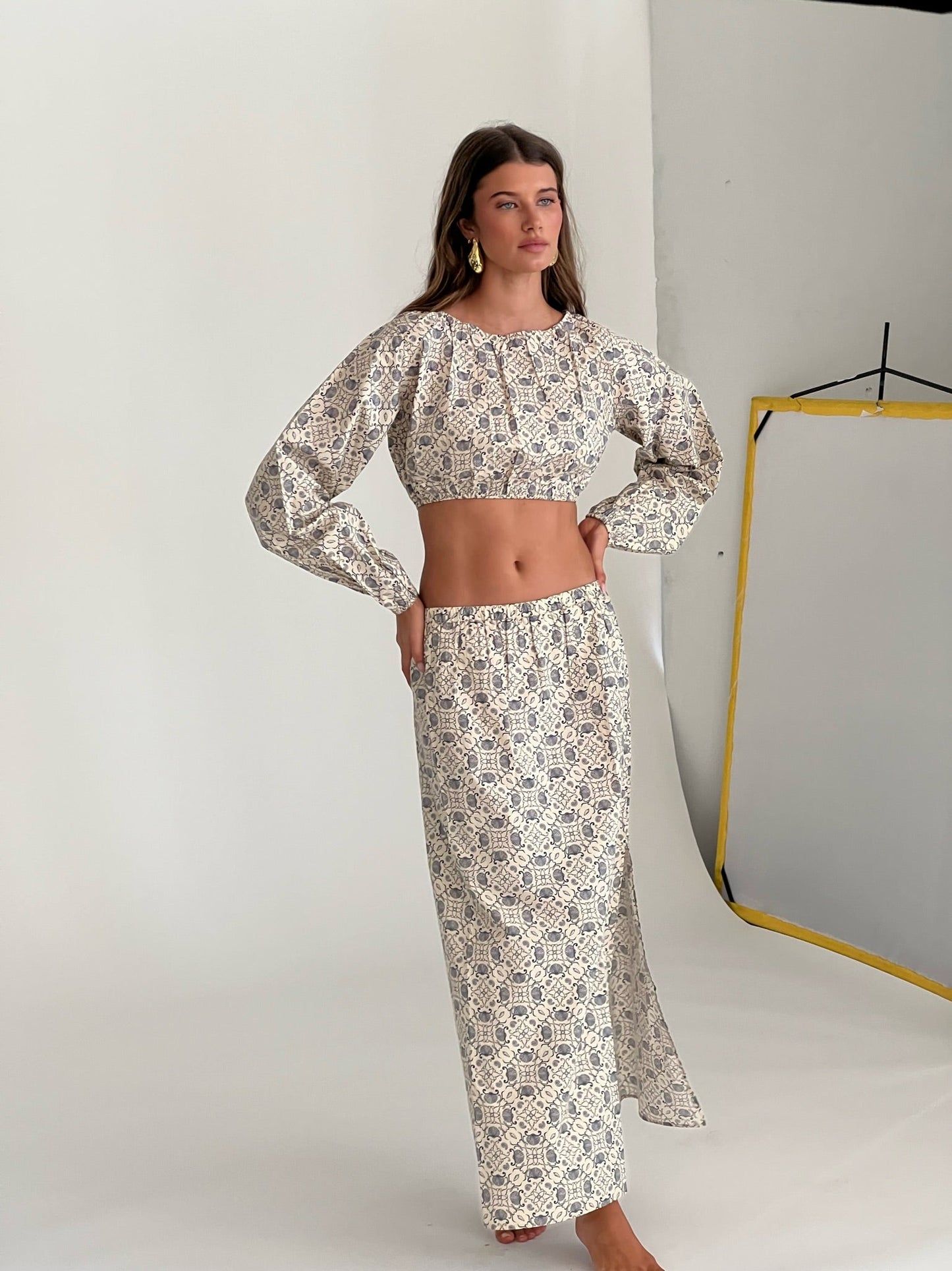 Cropped Bubble Top