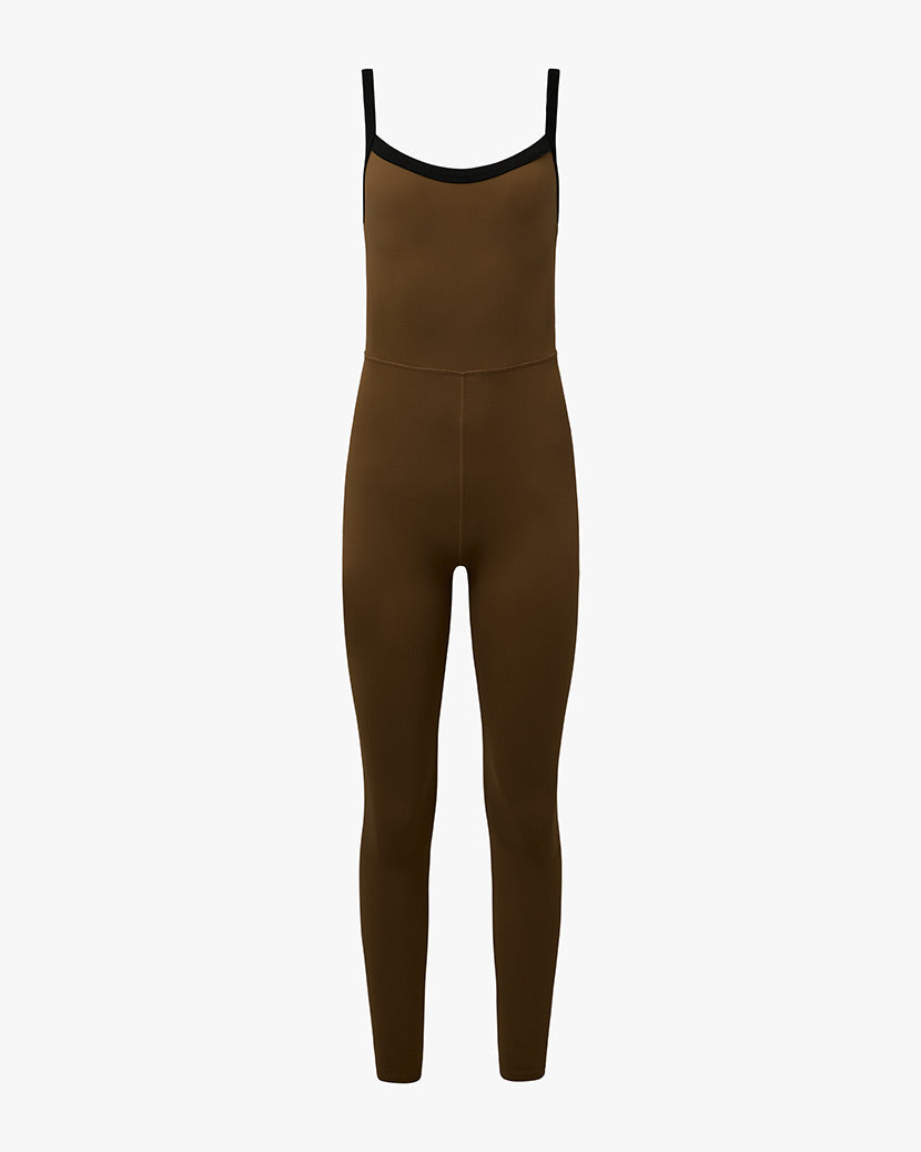 Contrast Strap Jumpsuit