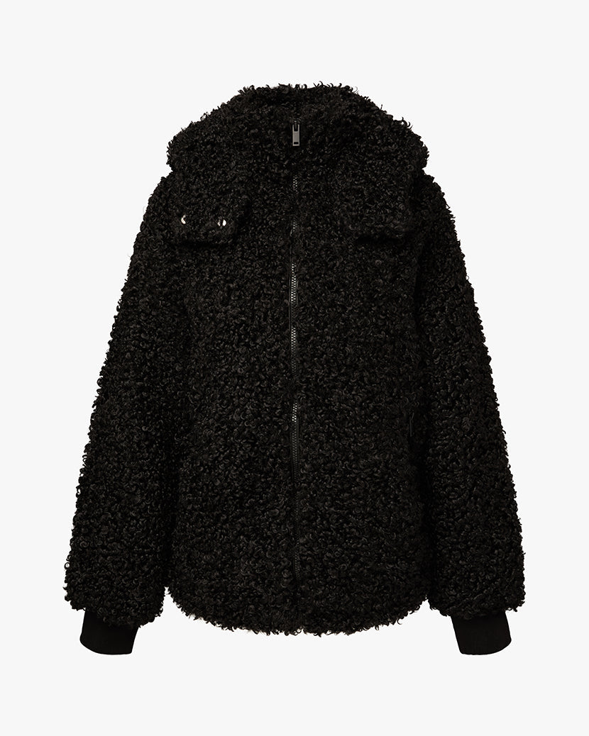 Sherpa Hooded Jacket