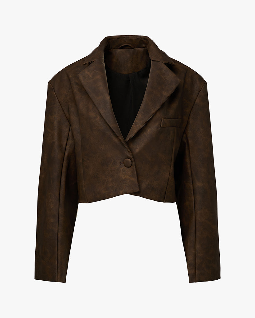 Patina Cropped Blazer