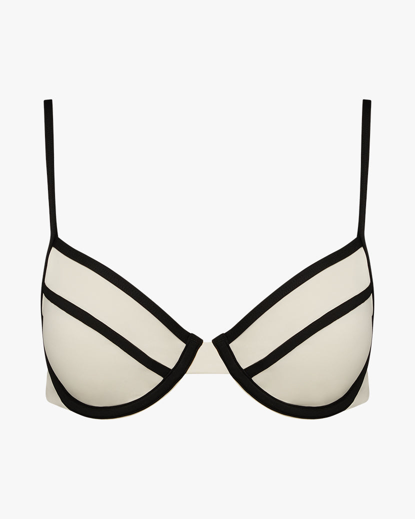 Full Coverage Underwire Bikini Top