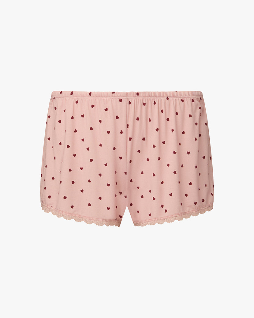 Lace Trim Sleep Short