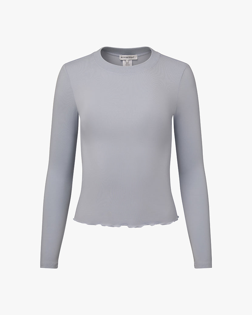 Long Sleeve Crewneck Top