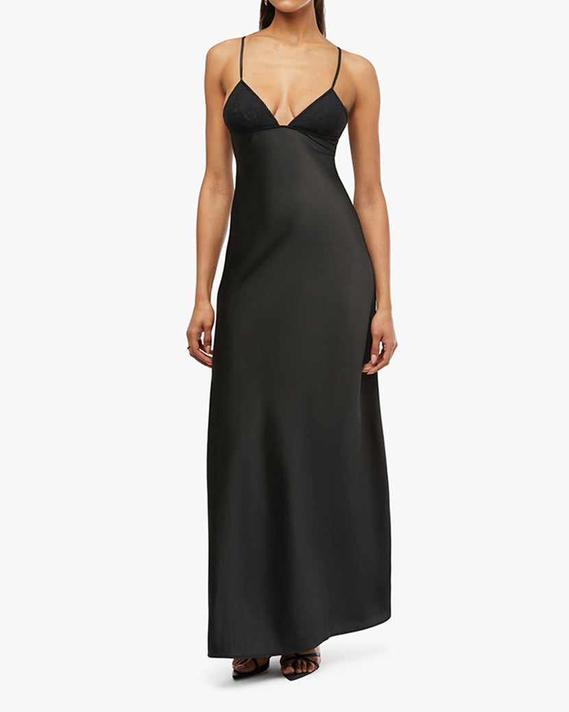 Lace Cup Slip Dress