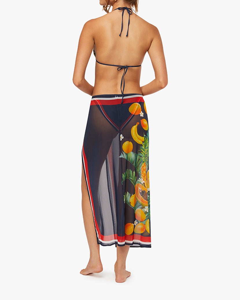 O-ring Midi Skirt