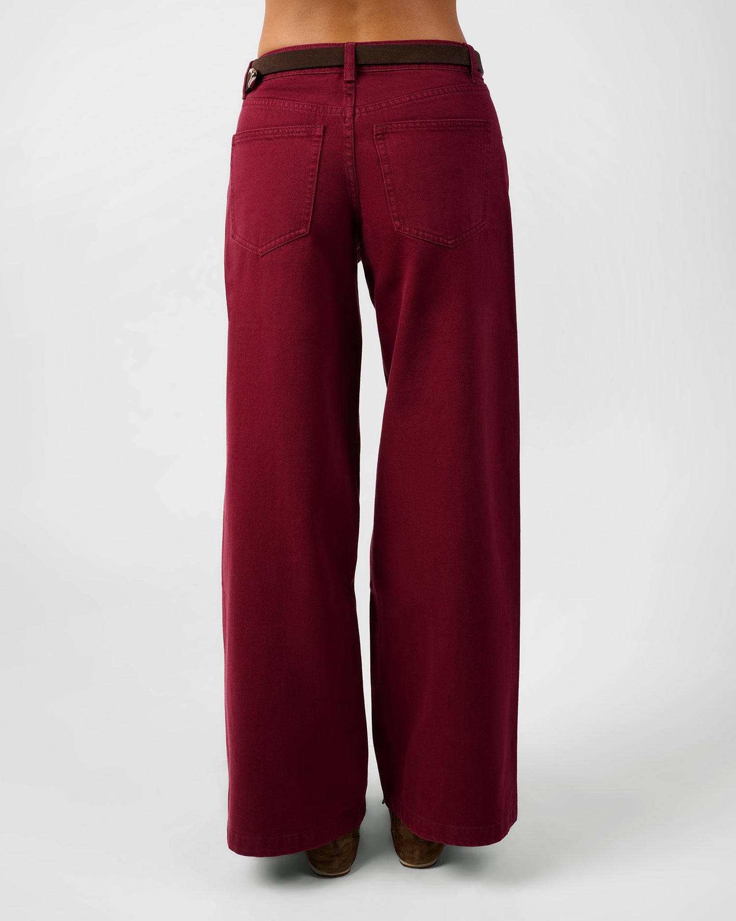 Relaxed Low Rise Baggy Pants
