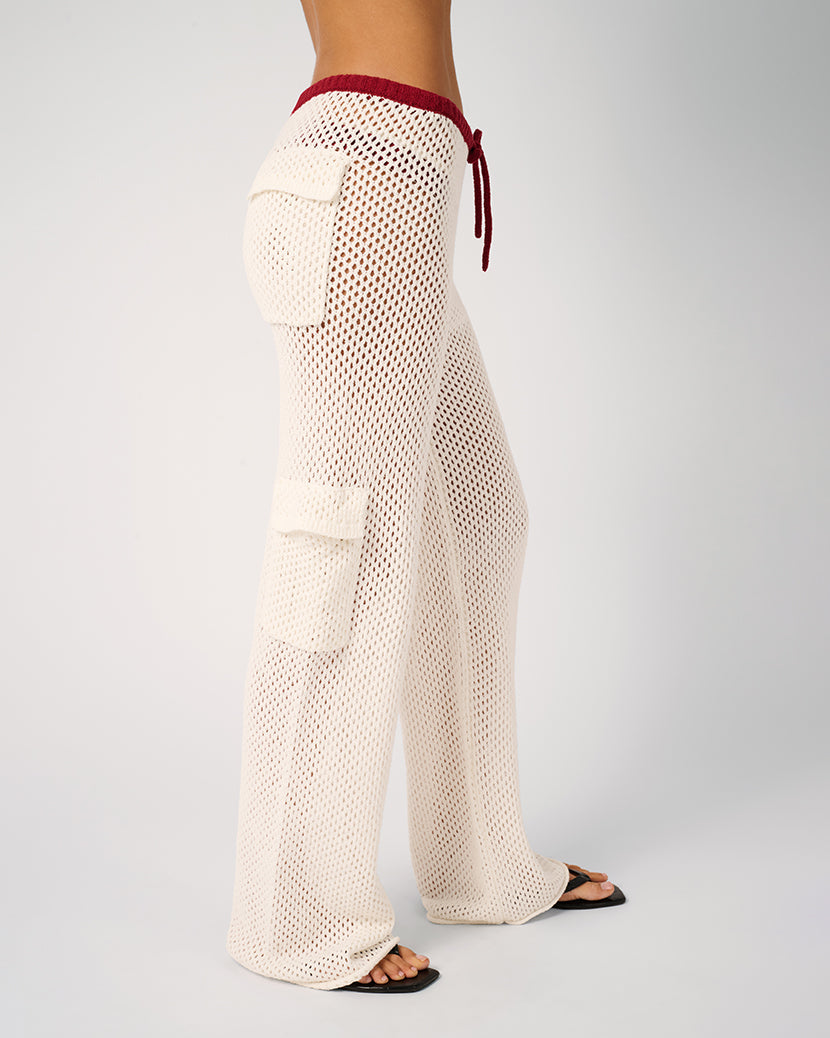 Crochet Cargo Pants