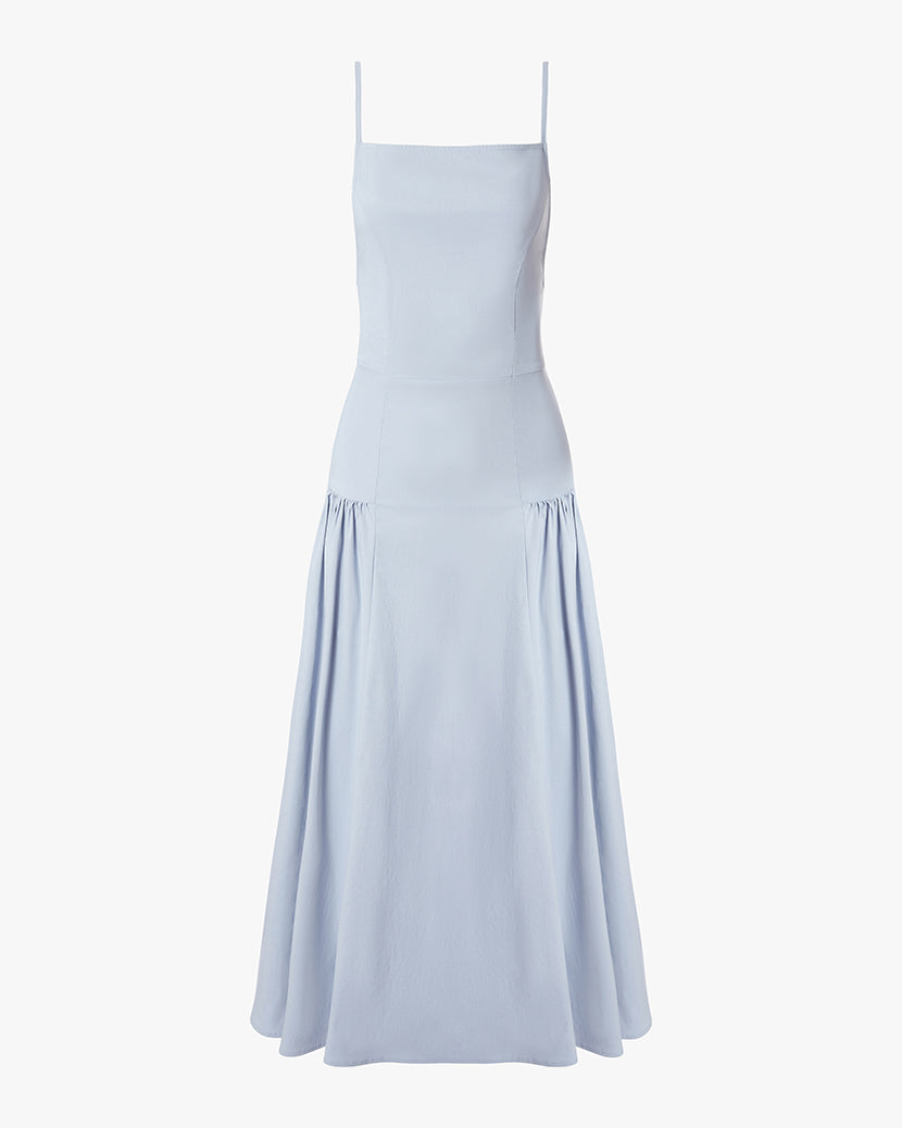 Flare Panel Midi Dress