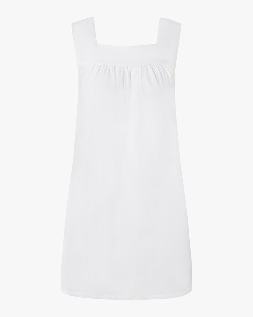 Square Neck Babydoll Mini Dress