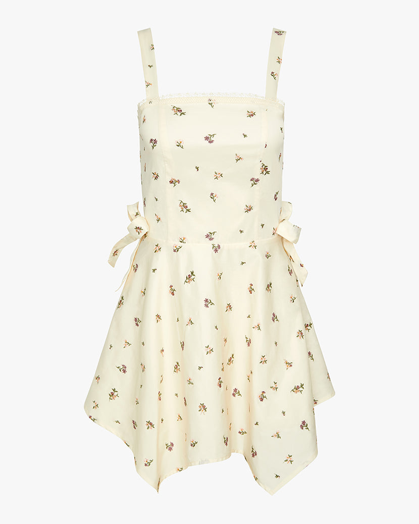 Handkerchief Mini Dress