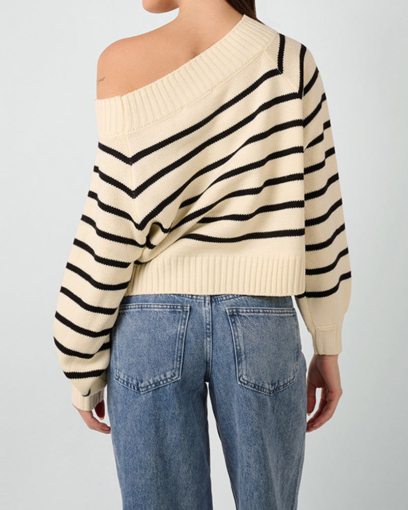 Off Shoulder Sweater