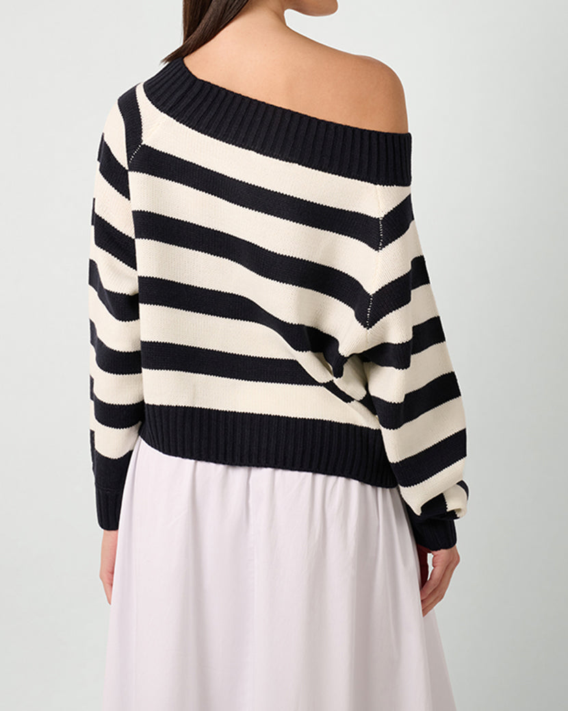 Off Shoulder Sweater