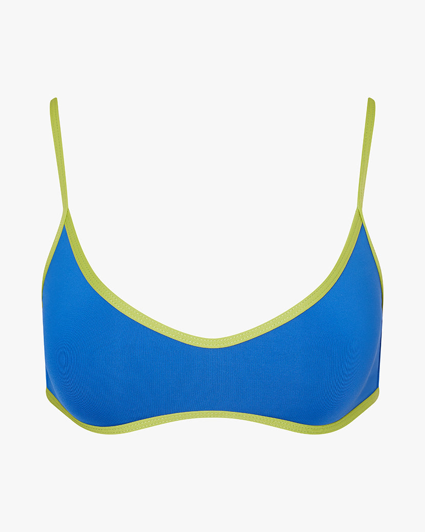 Scoop Neck Tie Back Top