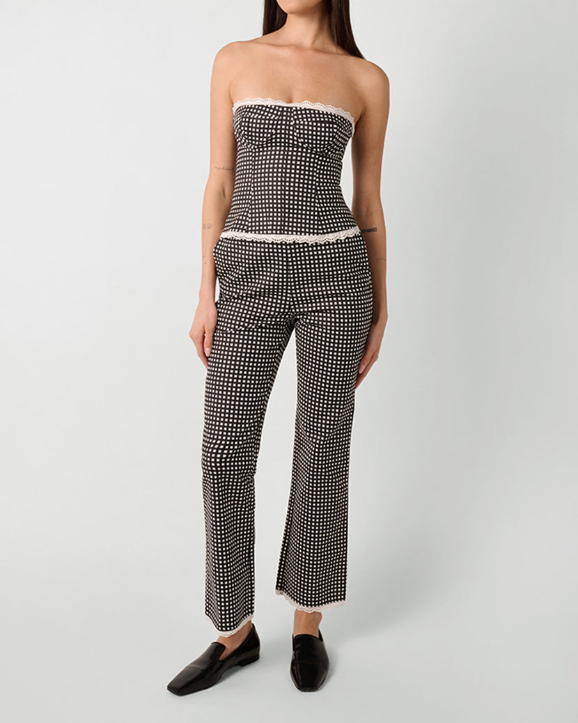 Crop Straight Pant