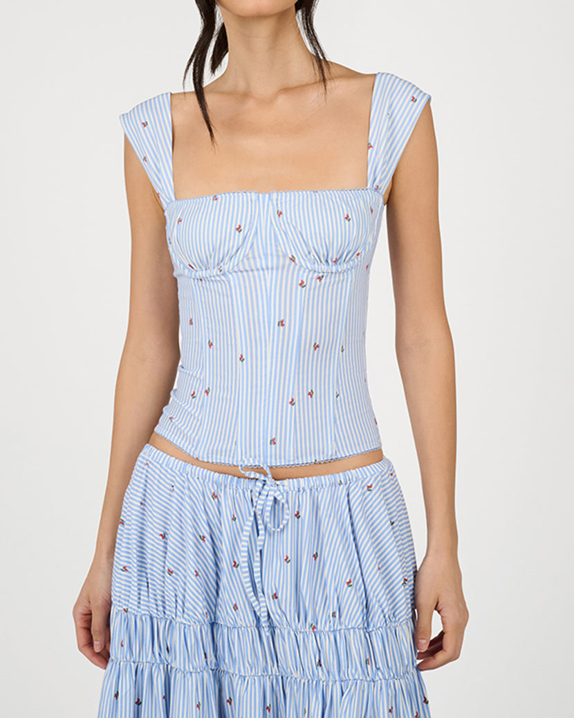 Ruched Cup Corset