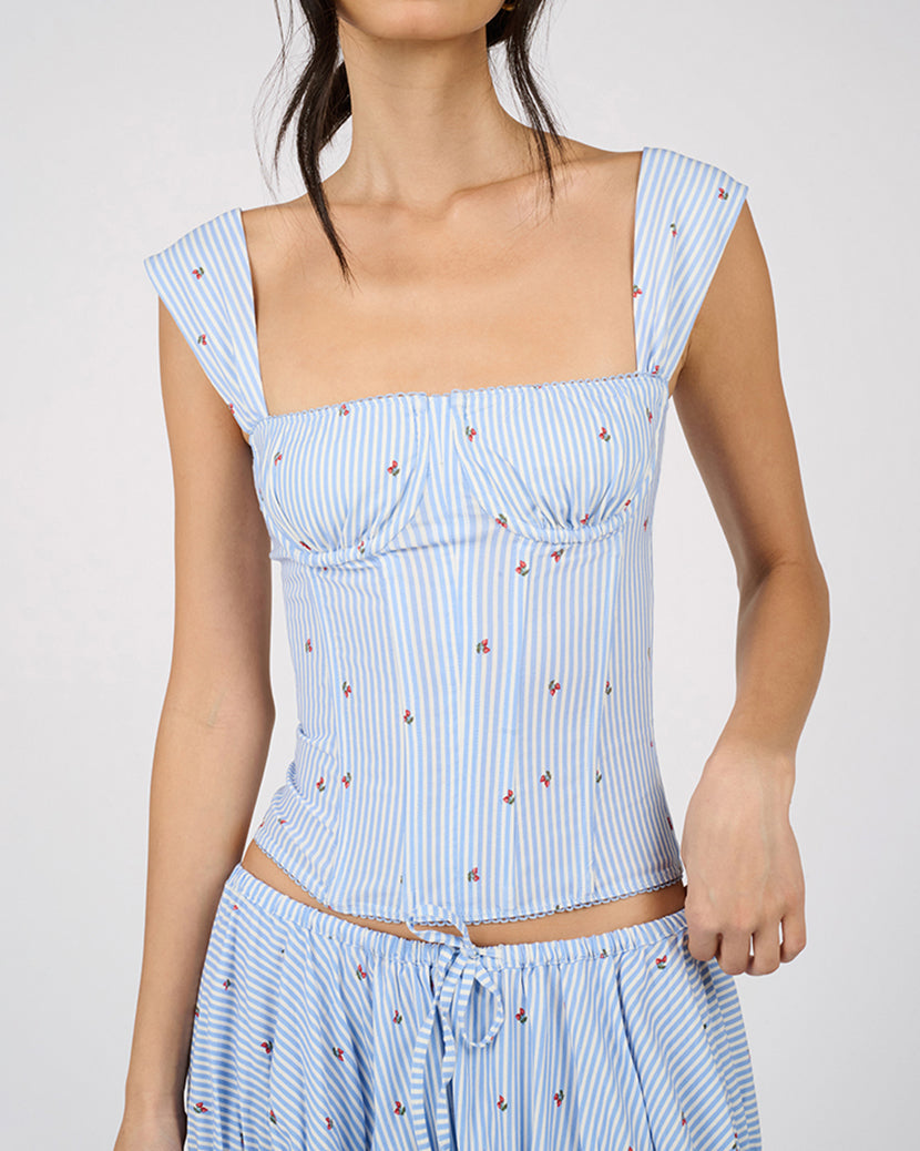 Ruched Cup Corset