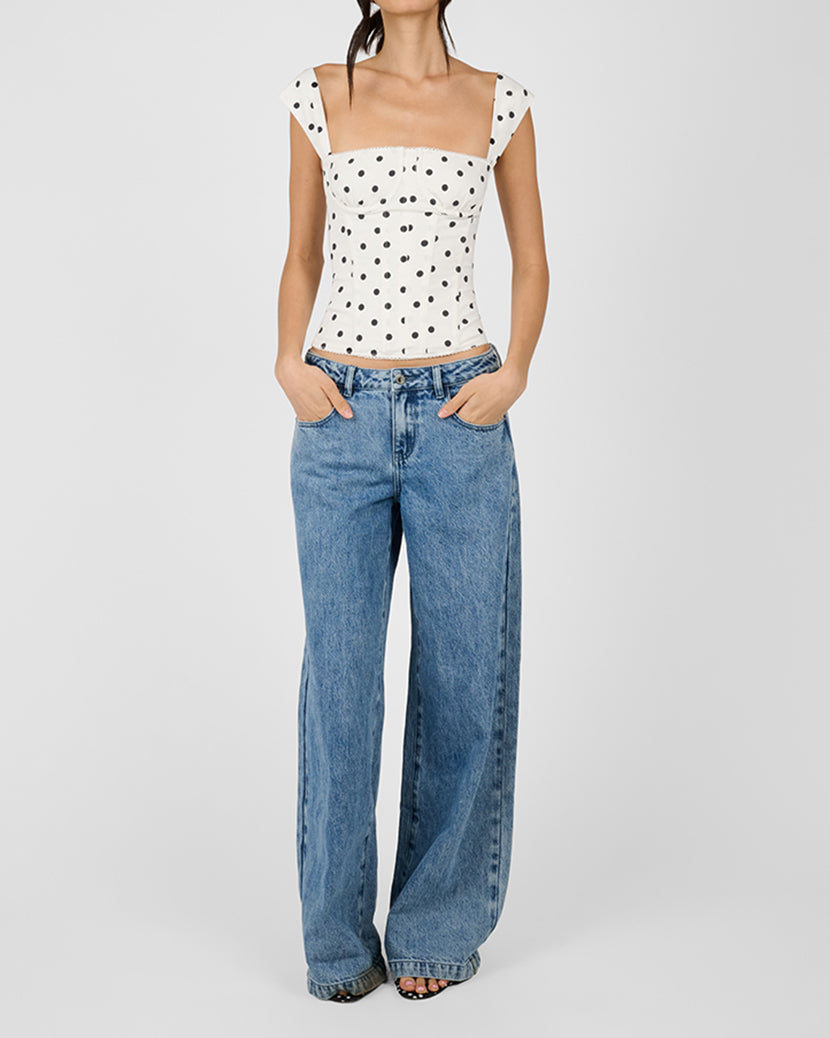 Ruched Cup Corset