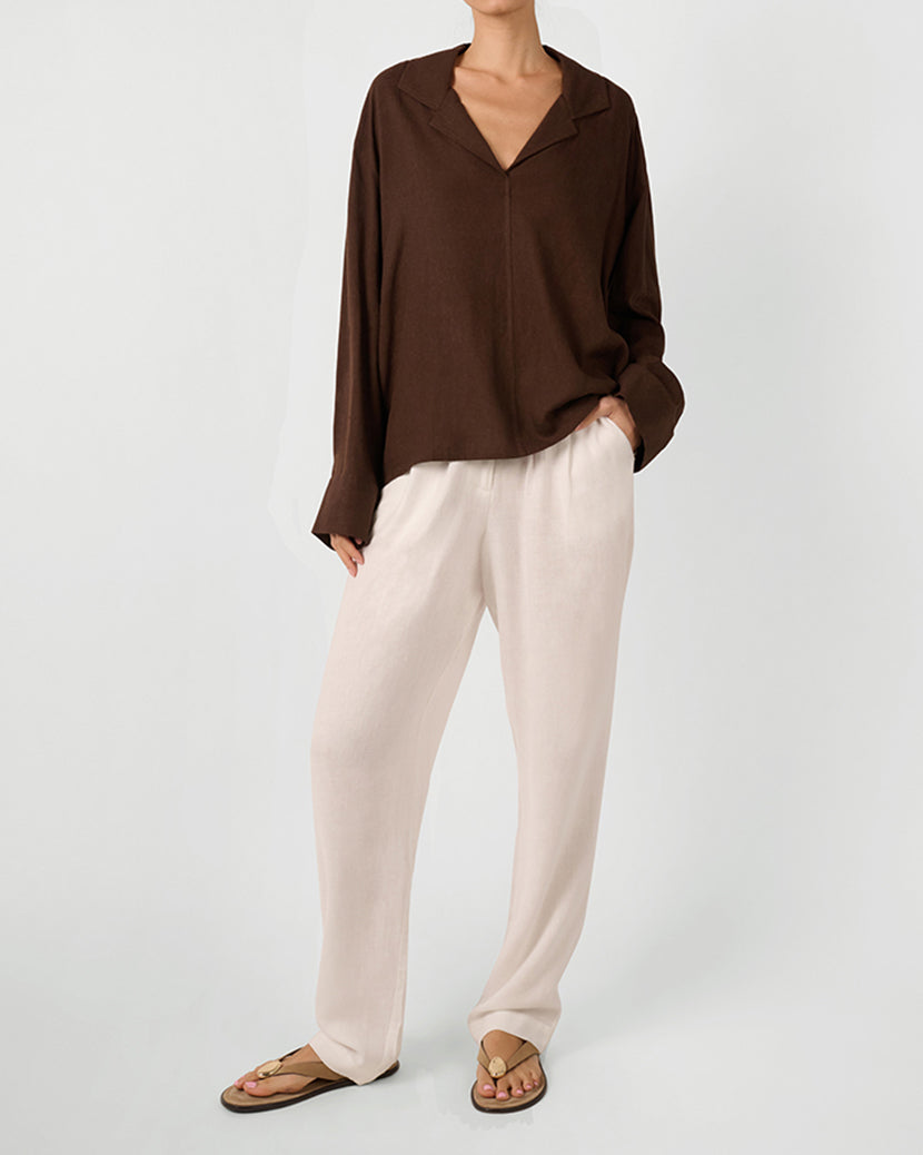 Kaftan Linen Top
