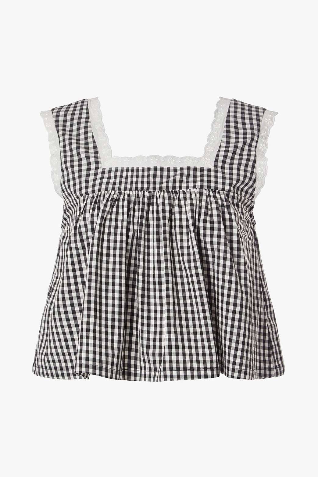 Square Neck Baby Doll Top