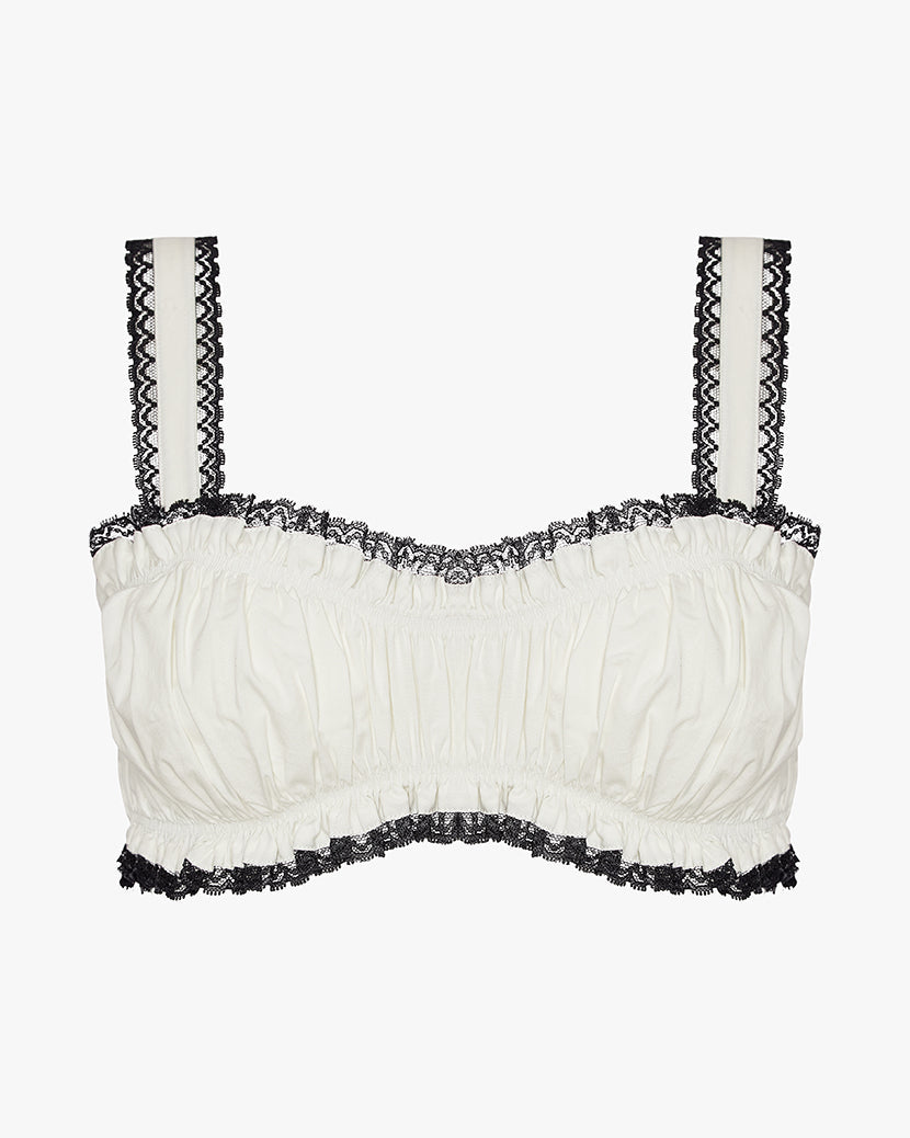 Ruched Crop Top